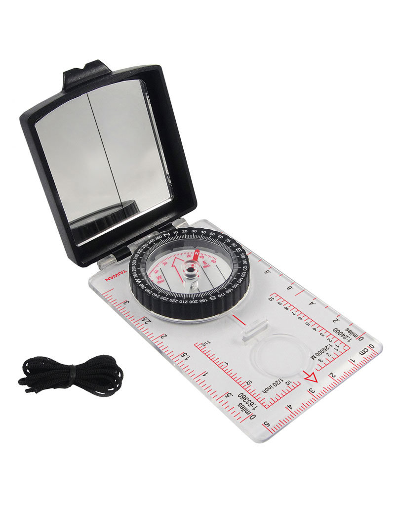 NDūR Sighting Compass with Mirror