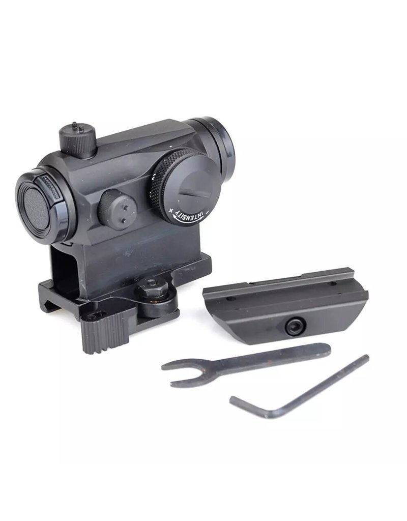 Aim-O T1 Red/Green Dot with QD Mount & Low Mount