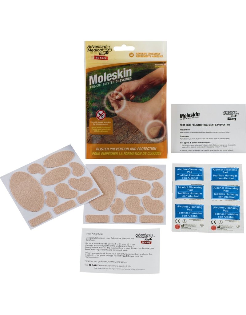 Adventure Medical Kits Moleskin Pre-Cut and Shaped