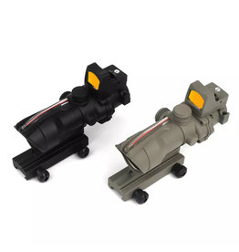 Aim-O ACOG 4x32C Red Dot Illumination Source Fiber with RMR Sight