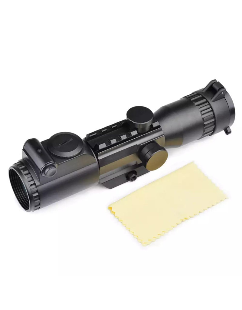 Aim-O Aim-O 4×32 Optic Red and Green Illuminated Scope, QD mount