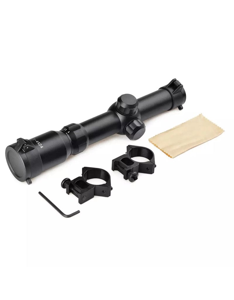 Aim-O Télescope Tactique 1-4x24