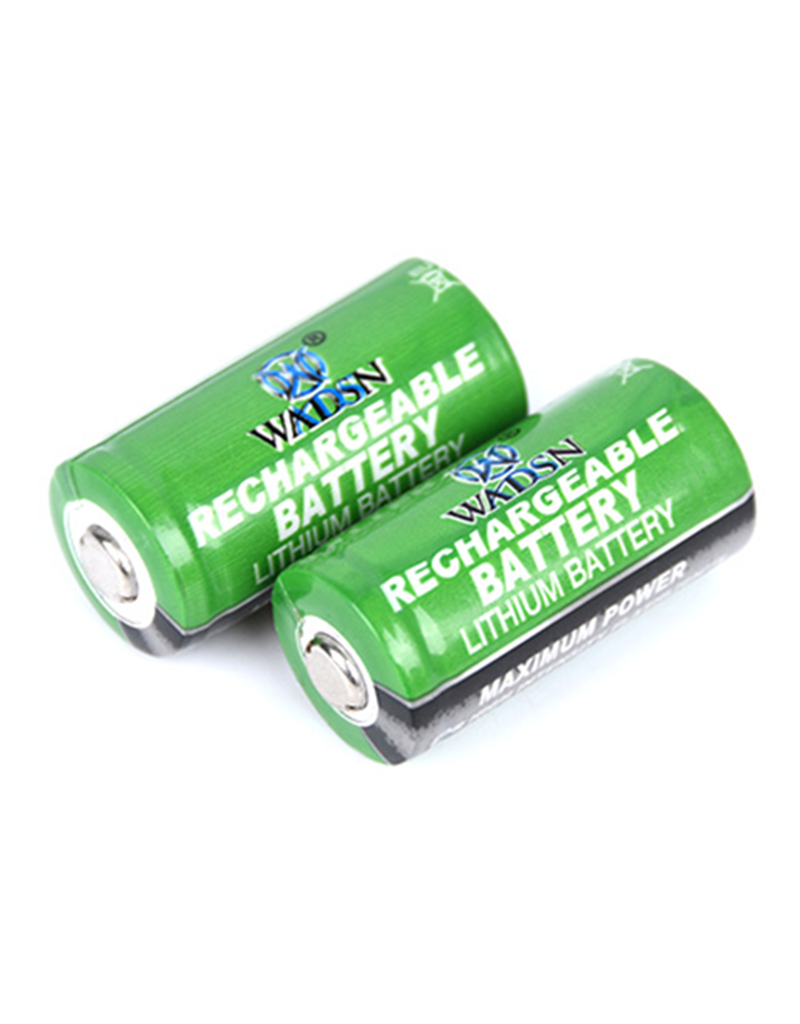 WADSN 16340 CR123A Rechargeable Battery (2 pcs)