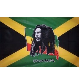 Drapeau Bob Marley Freedom Flag