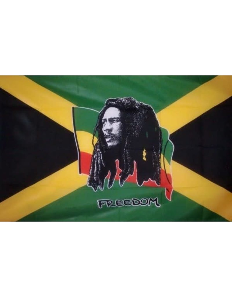 Drapeau Bob Marley Freedom Flag