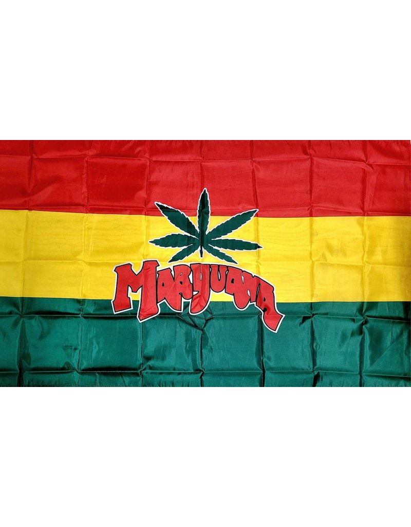 Leaf Rasta Flag