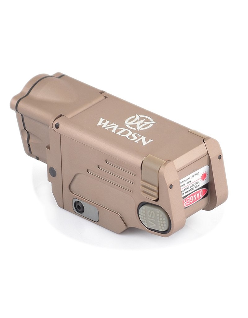 WADSN Pistol Light SBAL-PL Red Laser and LED WeaponLight