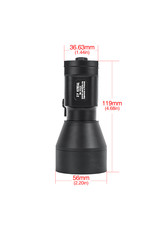 WADSN K-2P Flashlight（Aluminum）