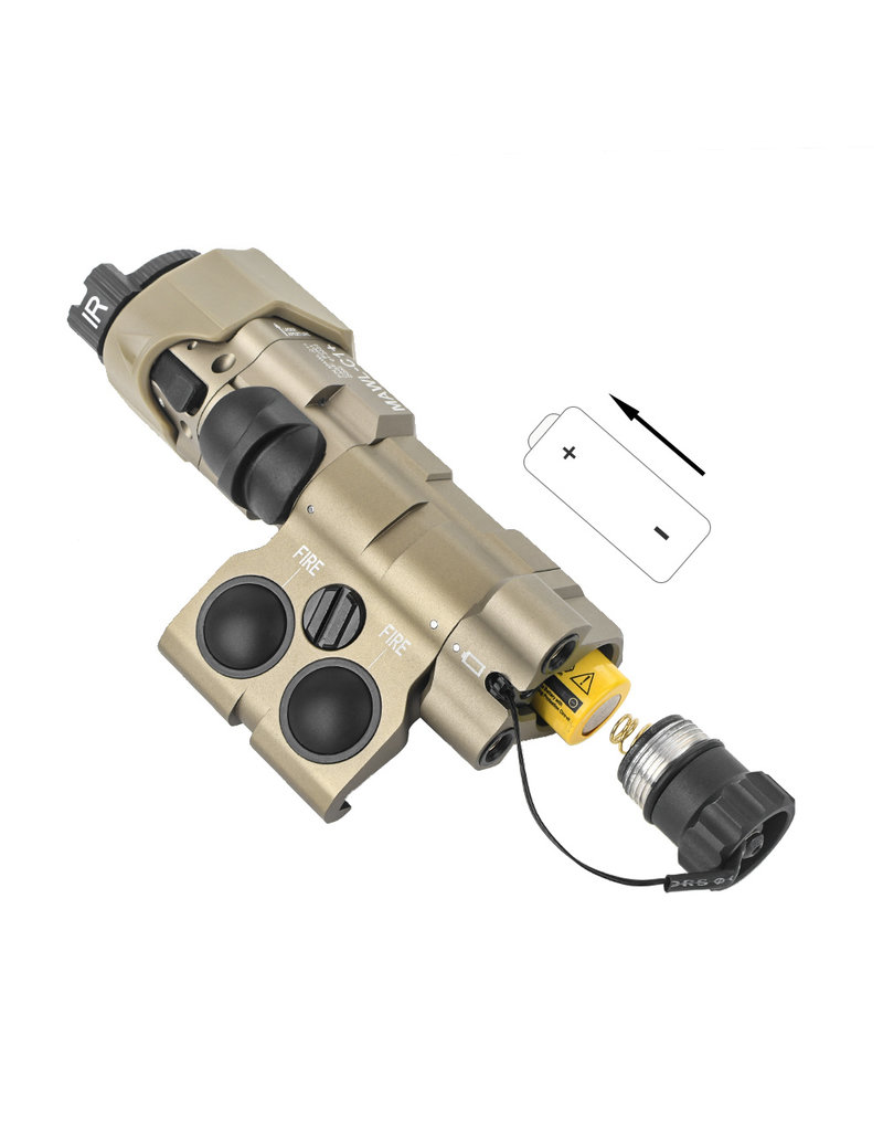 WADSN MAWL-C1 Metal CNC Upgraded Version With Remote Dual Switch（Green Laser )