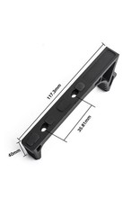 Metal Point Poignée M-lok Link Curved Foregrip