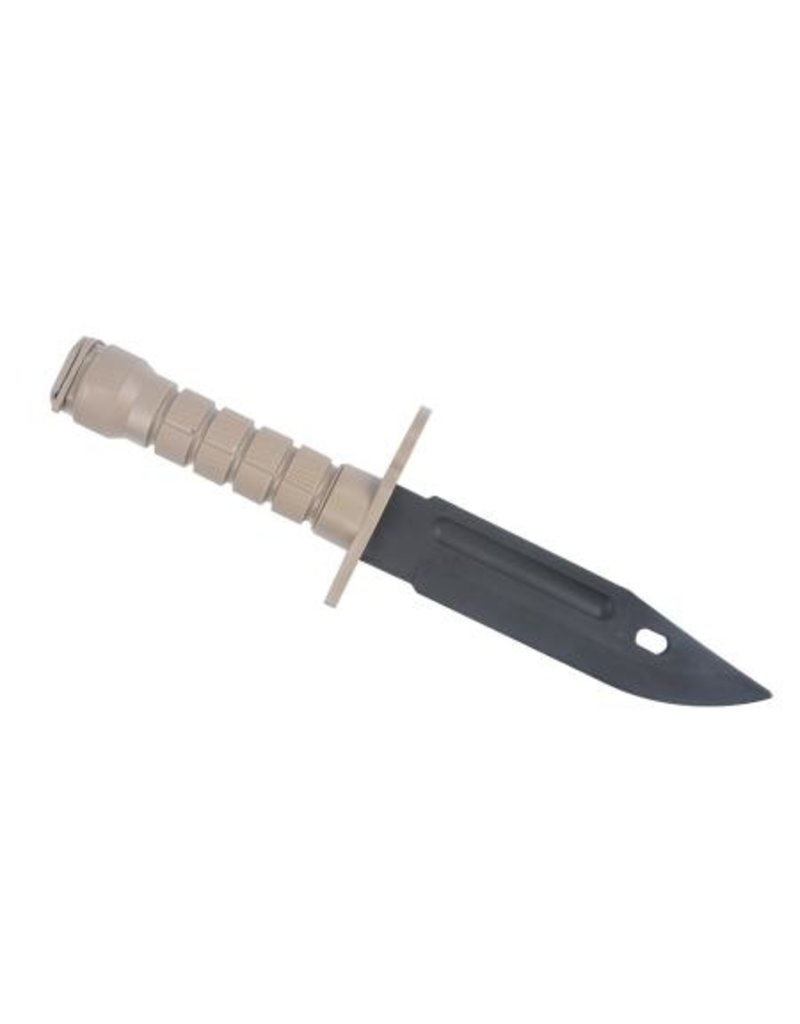 Metal Point Couteau Entrainment M9 Bayonet Plastic Knife With Sheath