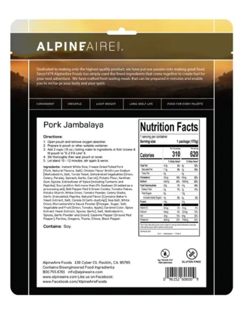 AlpineAire Pork Jambalaya