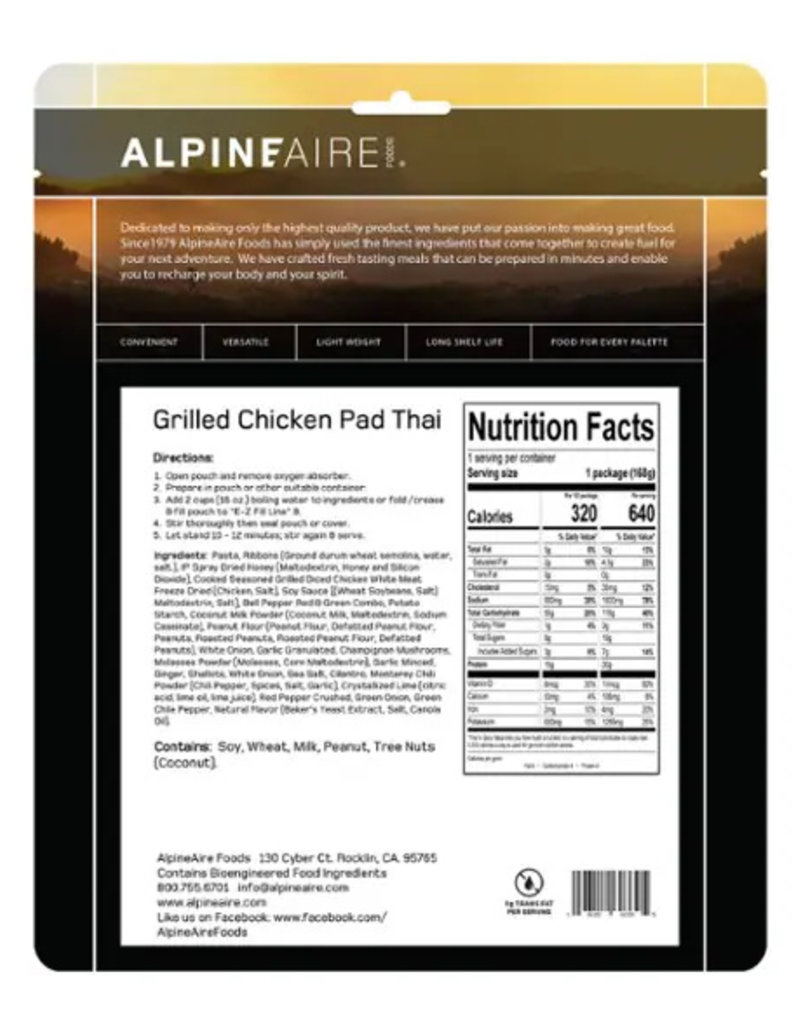 AlpineAire Pad Thaï au Poulet Grillé