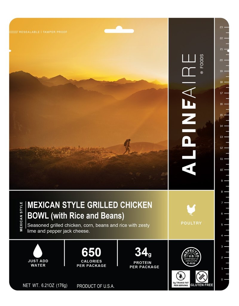 AlpineAire Bol de Poulet Grillé à la Mexicaine
