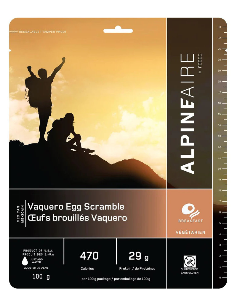 AlpineAire Brouillage d'œufs Vaquero