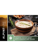 AlpineAire Soupe de Pommes de Terre Campagnarde au Cheddar et à la Ciboulette
