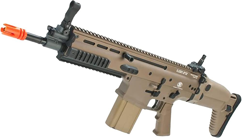 Cybergun FN Herstal Licensed Full Metal SCAR Heavy Airsoft AEG - Surplus  Militaire Pont-Rouge