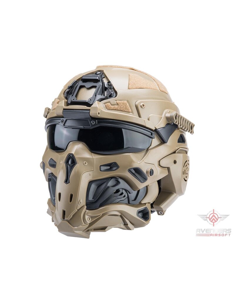 Avengers Tactical Ark Helmet Integrated Cooling System & Headset