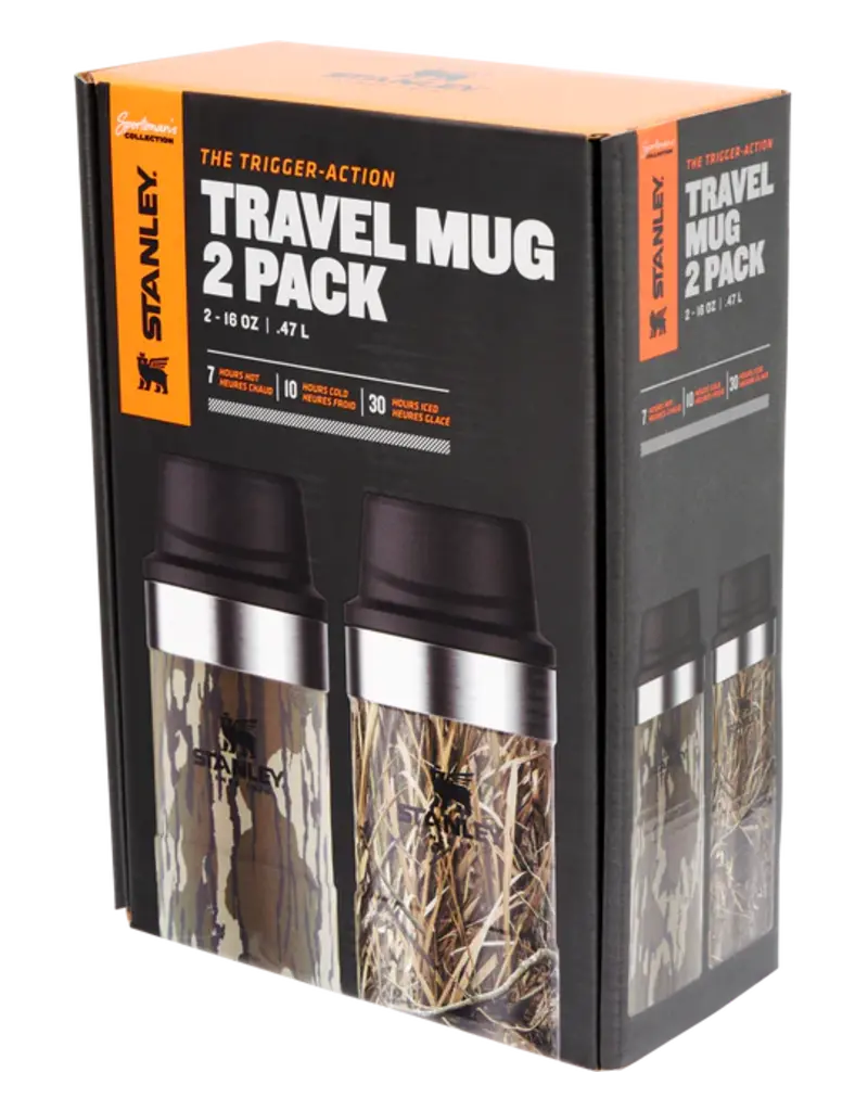 Stanley Classic Trigger-Action Travel Mug Twin Pack 16oz