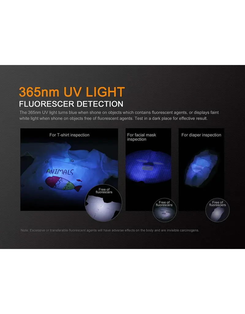 Fenix Lampe de Poche LD02 V2.0