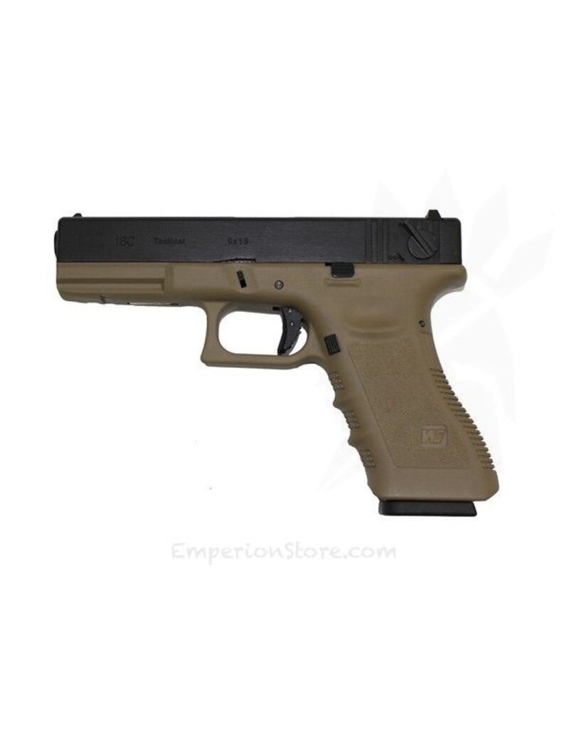 WE Tech Airsoft Pistol G18 Gen 3