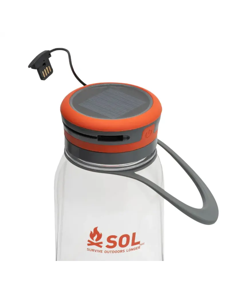 Survive Outdoors Longer Solar Water Bottle Lantern
