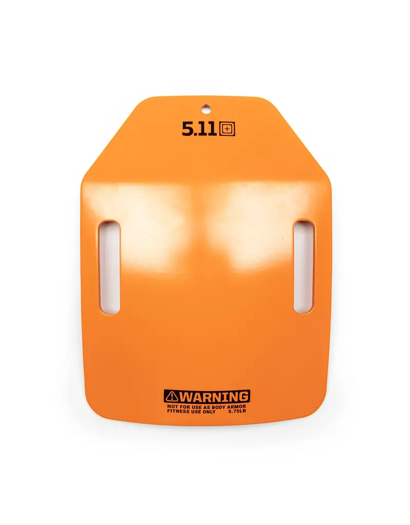 5.11 Tactical Weight Vest Plate Orange 5.75 2.0
