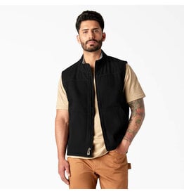 Dickies Duck Canvas High Pile Fleece Lined Vest