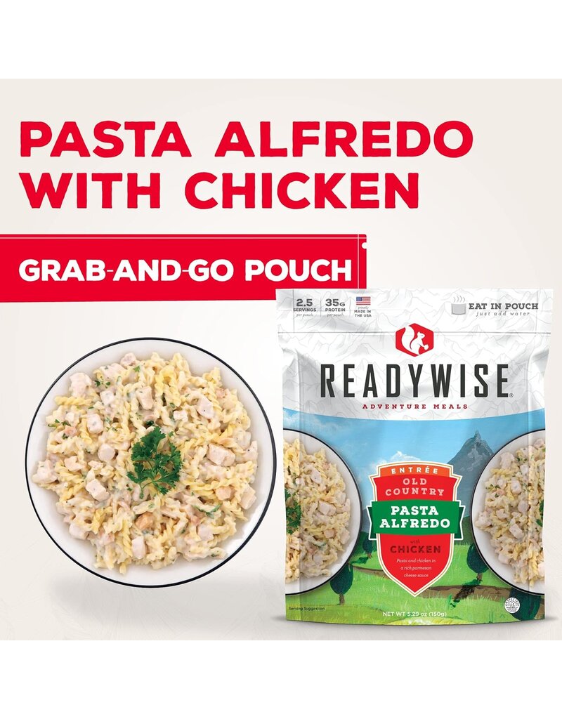 Wise Company Pasta Alfredo with Chicken