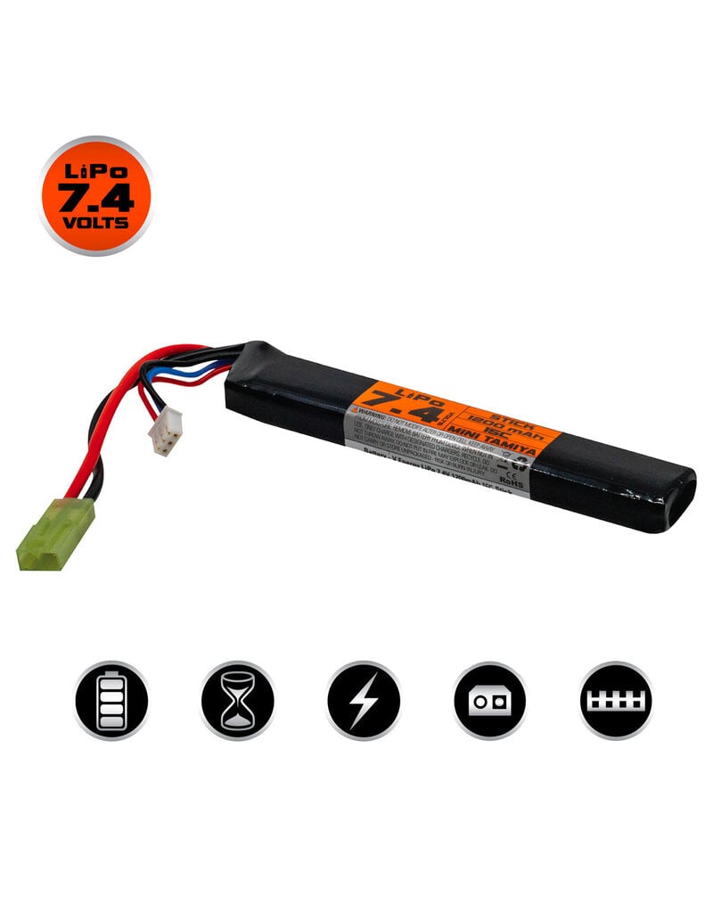 Valken LiPo 7.4V 1000mAh 30c Battery