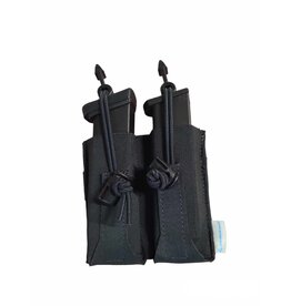 Blue Force Gear Double Pistol Mag Pouch with Bungee