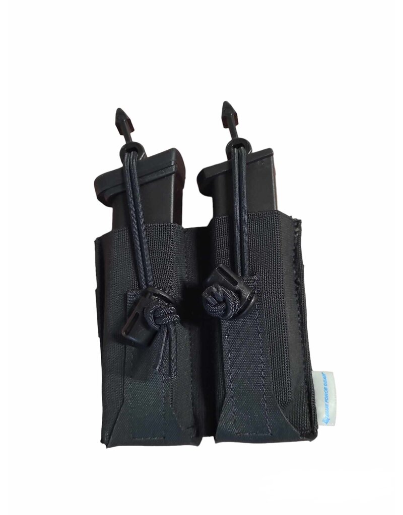 Blue Force Gear Double Pistol Mag Pouch with Bungee
