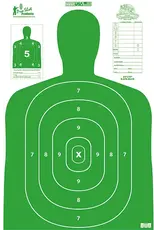 Pro-Shot Economy Silhouette  Green  23"x35" Heavy Paper Target - 5 Pack