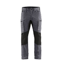 Blaklader Workwear Service Pants with Stretch Grey/Black