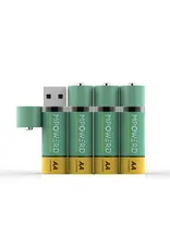 MPOWERD USB Rechargeable AA Battery 1.5V 1200mAH