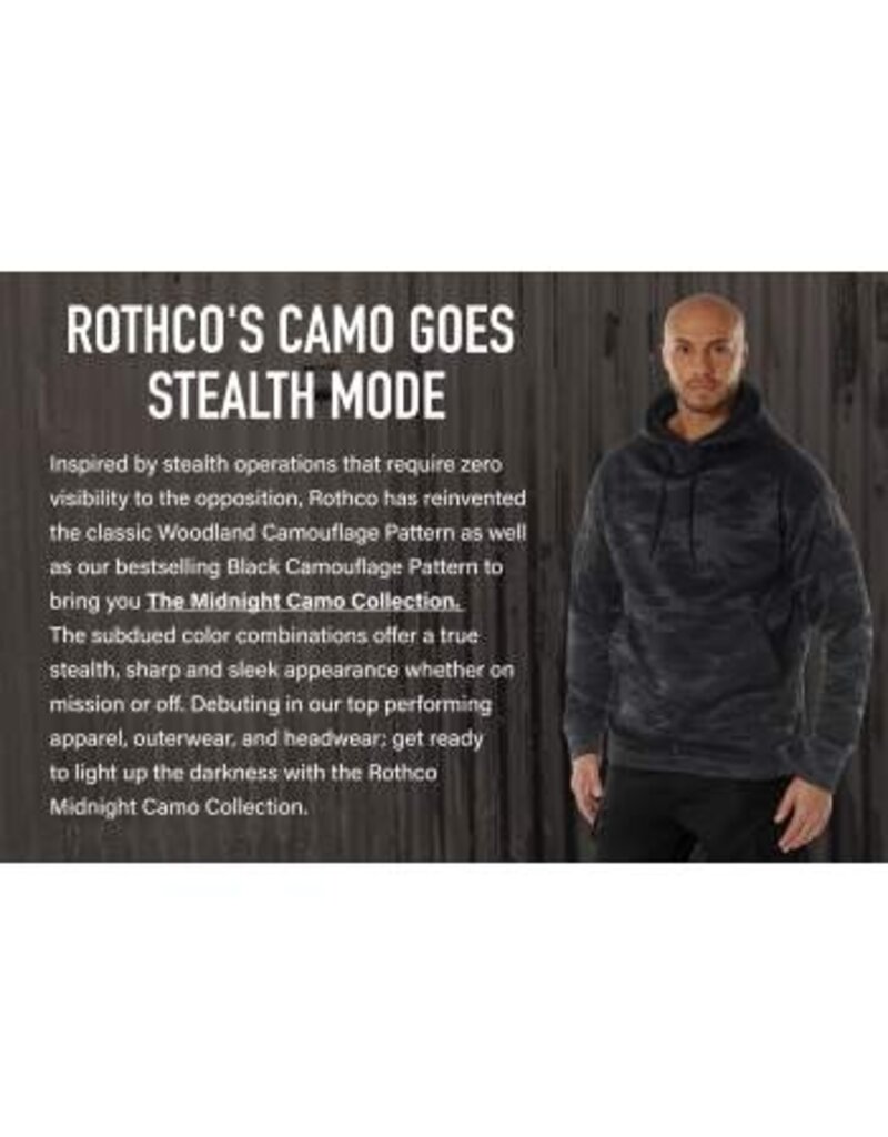Rothco Everyday Hoodie Midnight Camo