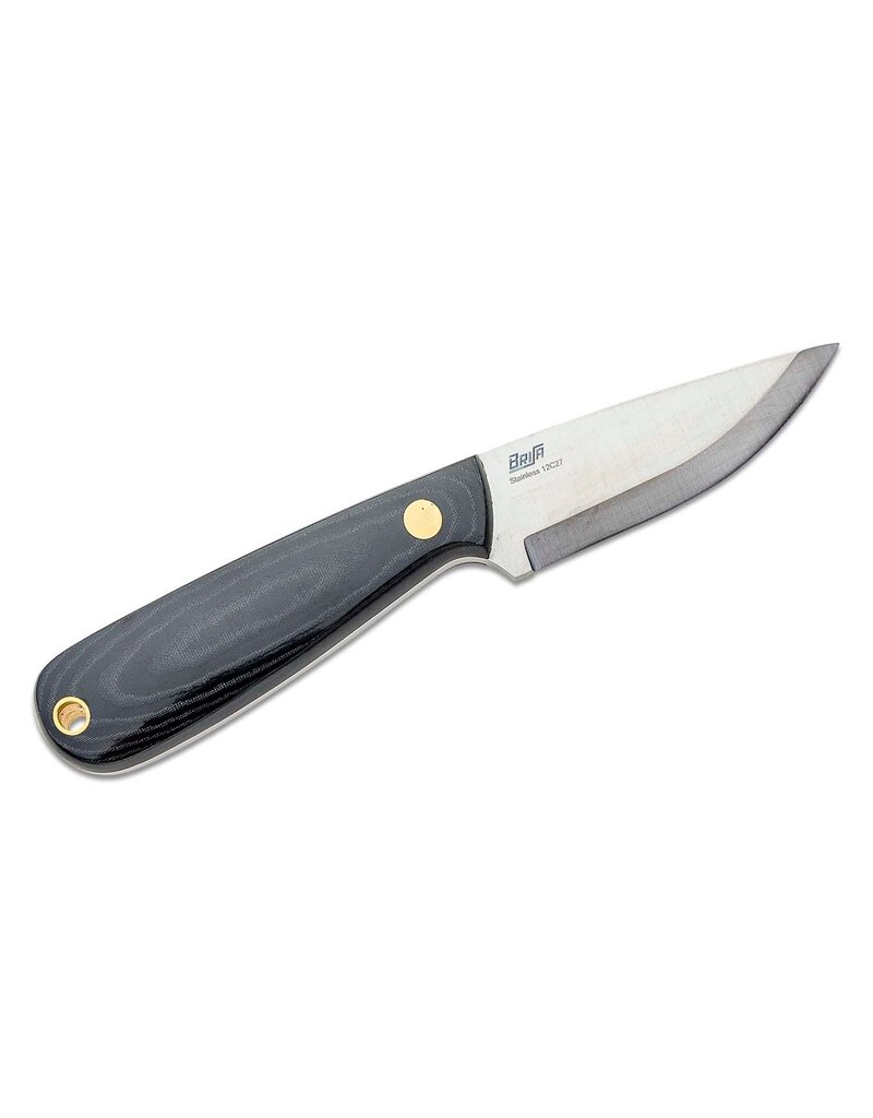 Brisa Knives Necker 70 Black Micarta