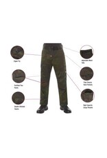 Rothco Tactical BDU Pants with Zipper Midnight Black Camo