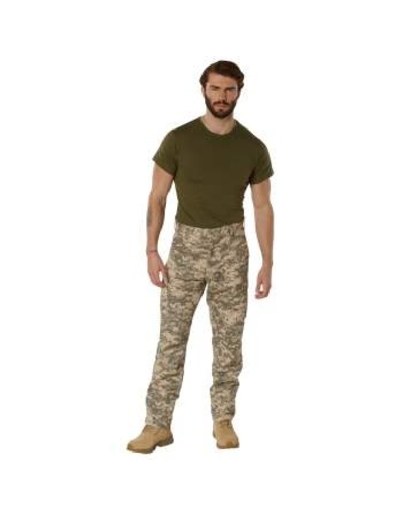 Rothco Tactical BDU Pants with Zipper ACU Digital Camo