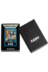 Zippo OCB Reg Sky Blue Matte Cafe Culture