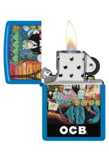 Zippo OCB Reg Sky Blue Matte Cafe Culture