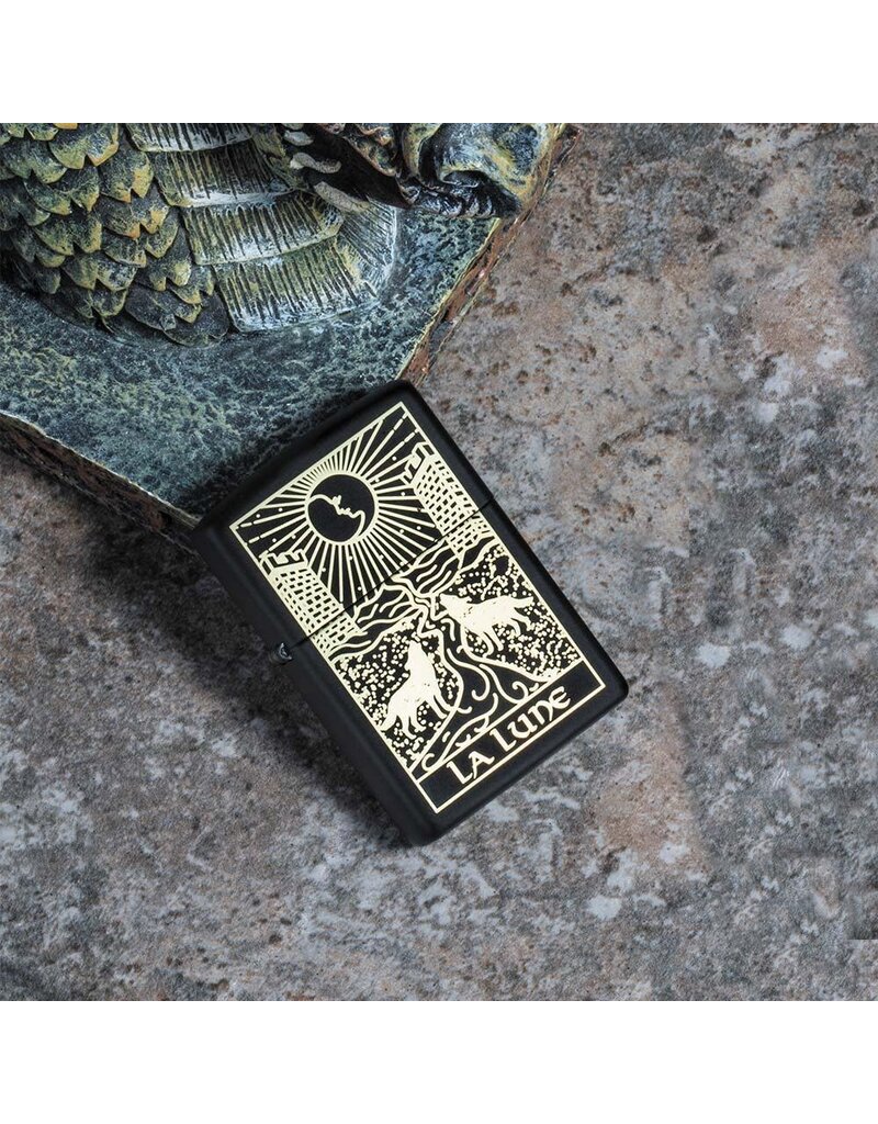 Zippo Wolf Tarot Cards Design