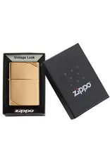 Zippo Vintage High Polish Brass