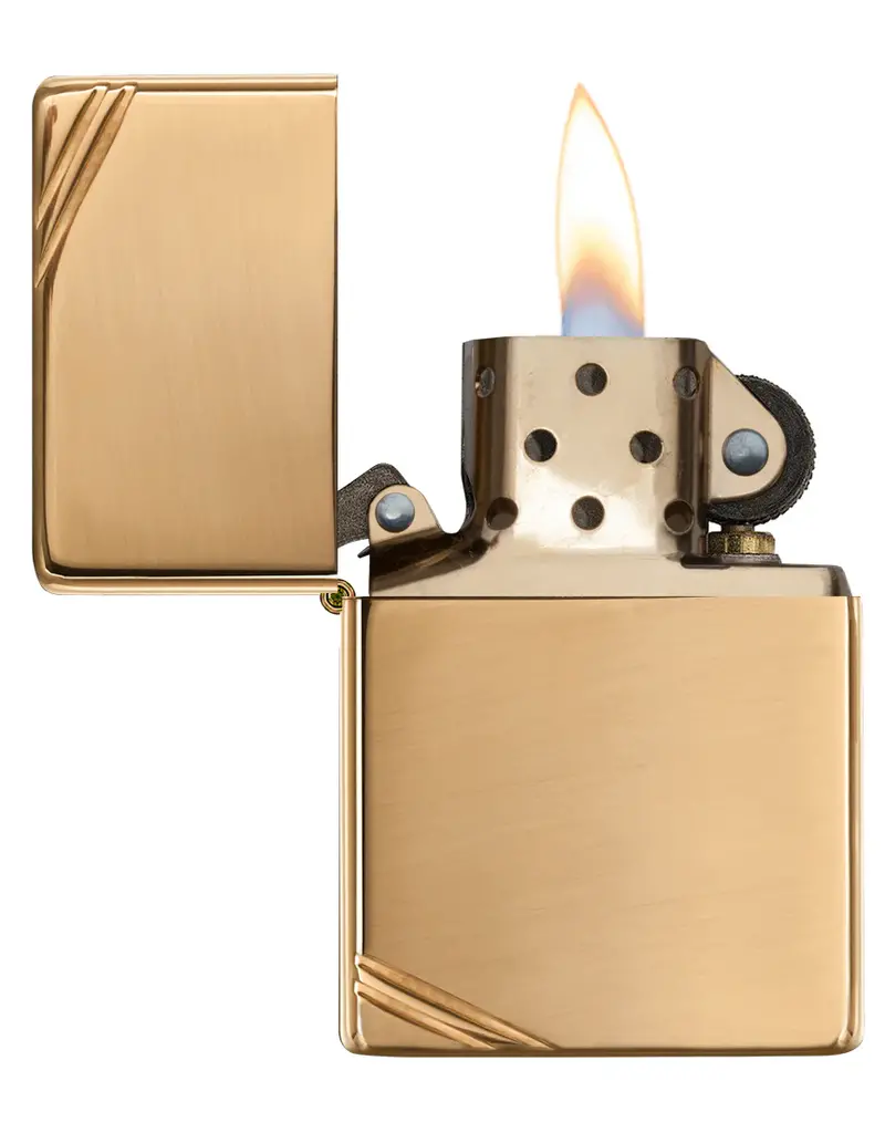 Zippo Vintage High Polish Brass