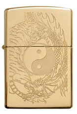 Zippo Tiger Dragon Design