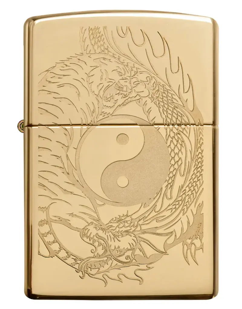 Zippo Tiger Dragon Design