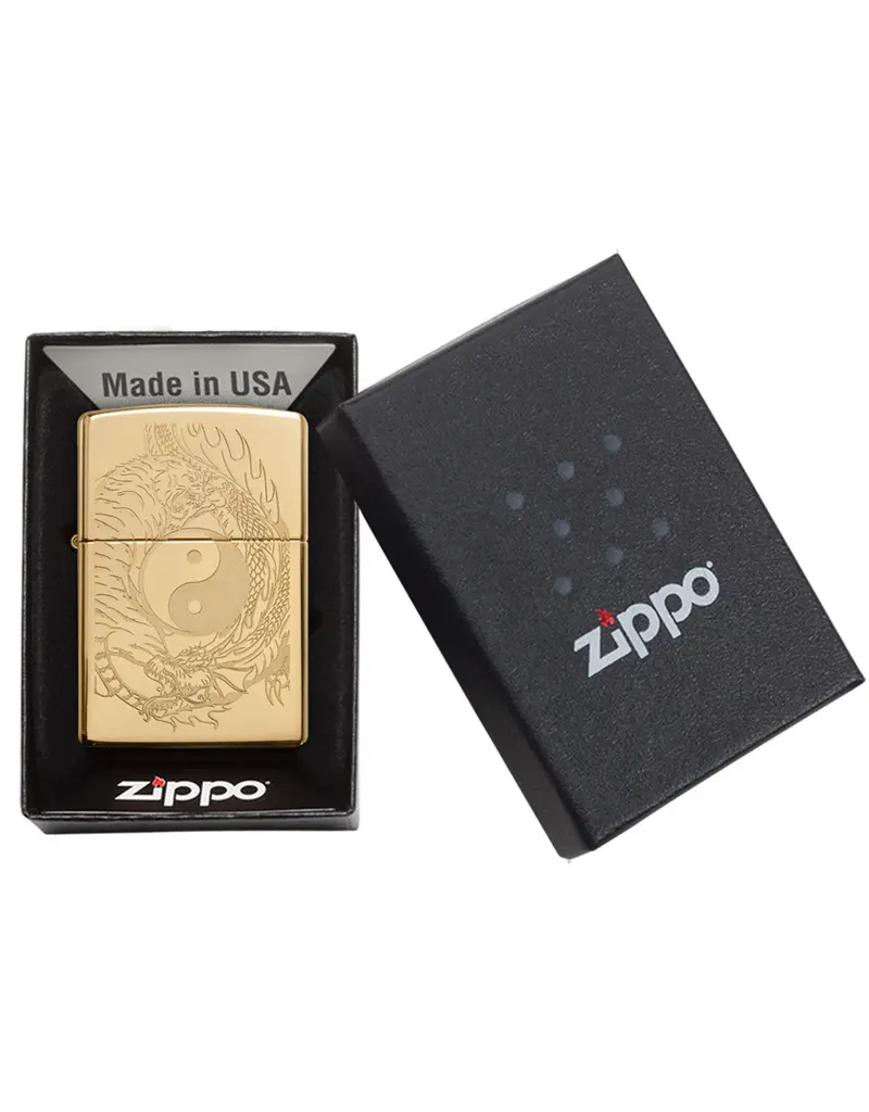 Zippo Tiger Dragon Design