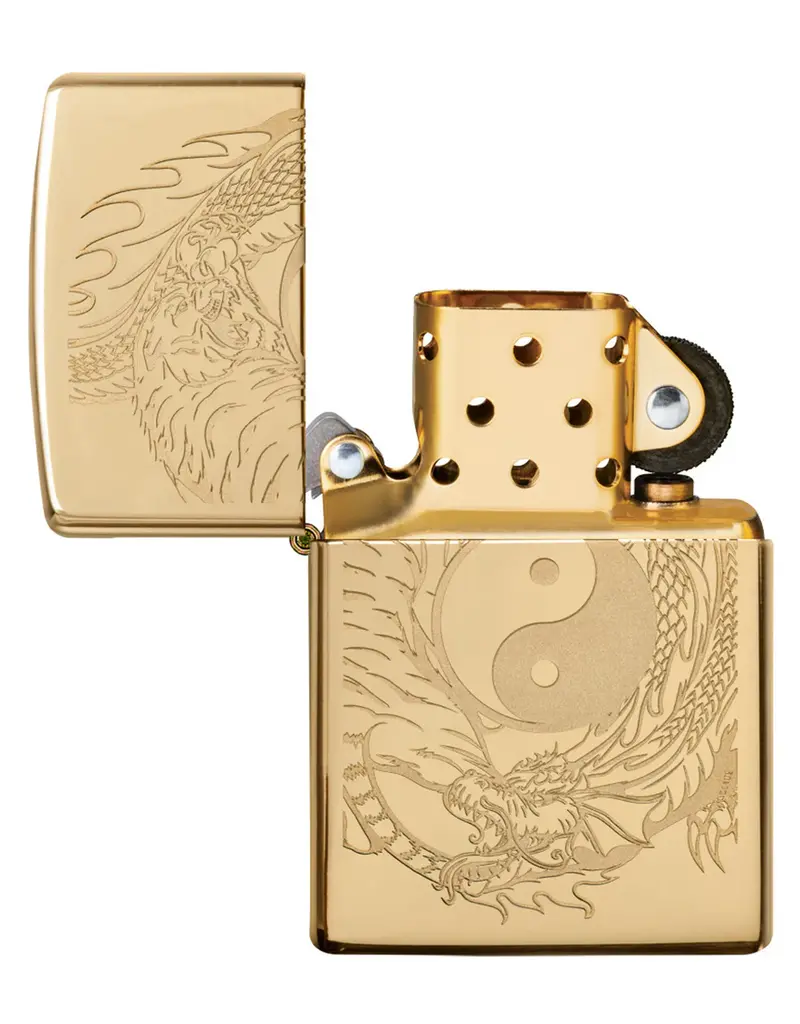 Zippo Tiger Dragon Design