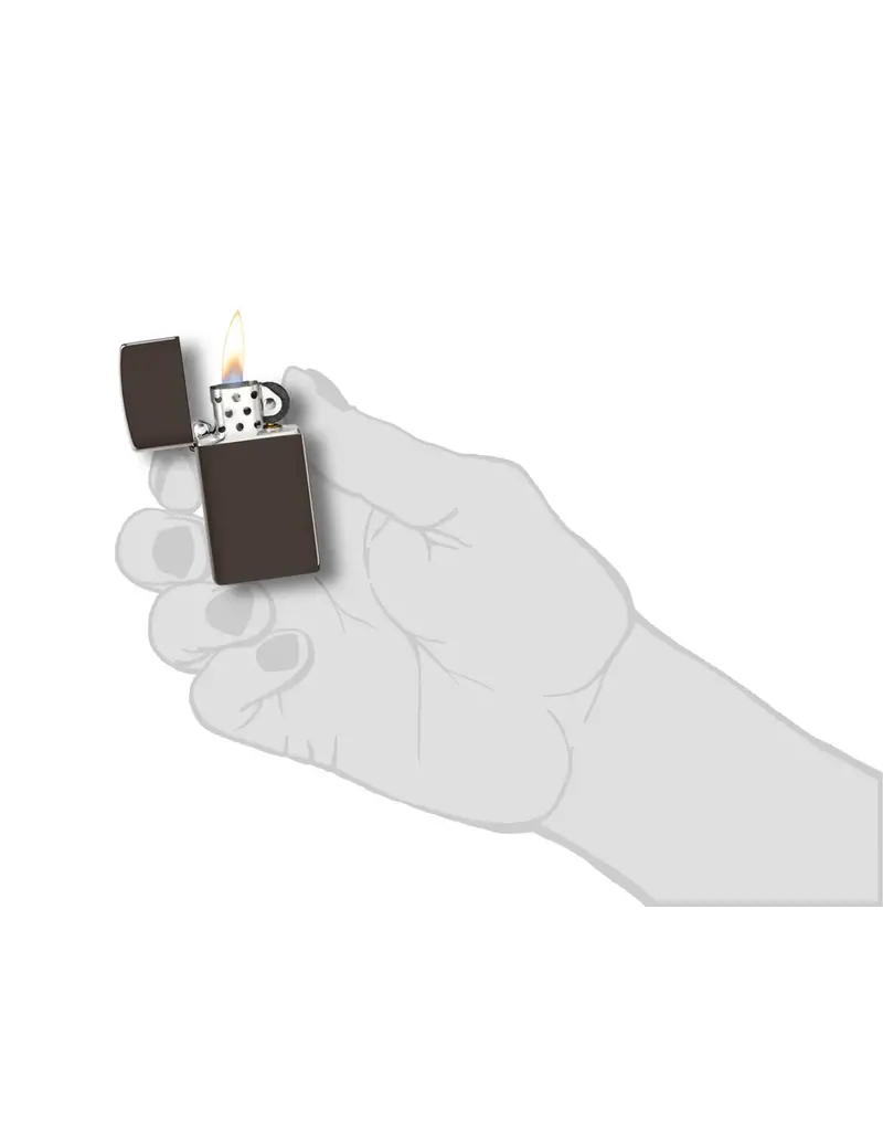 Zippo Slim Lighter Brown