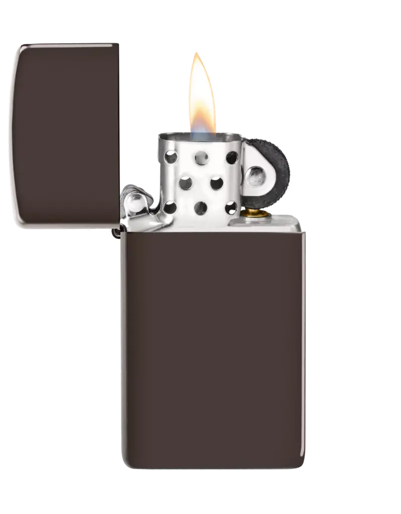 Zippo Slim Lighter Brown